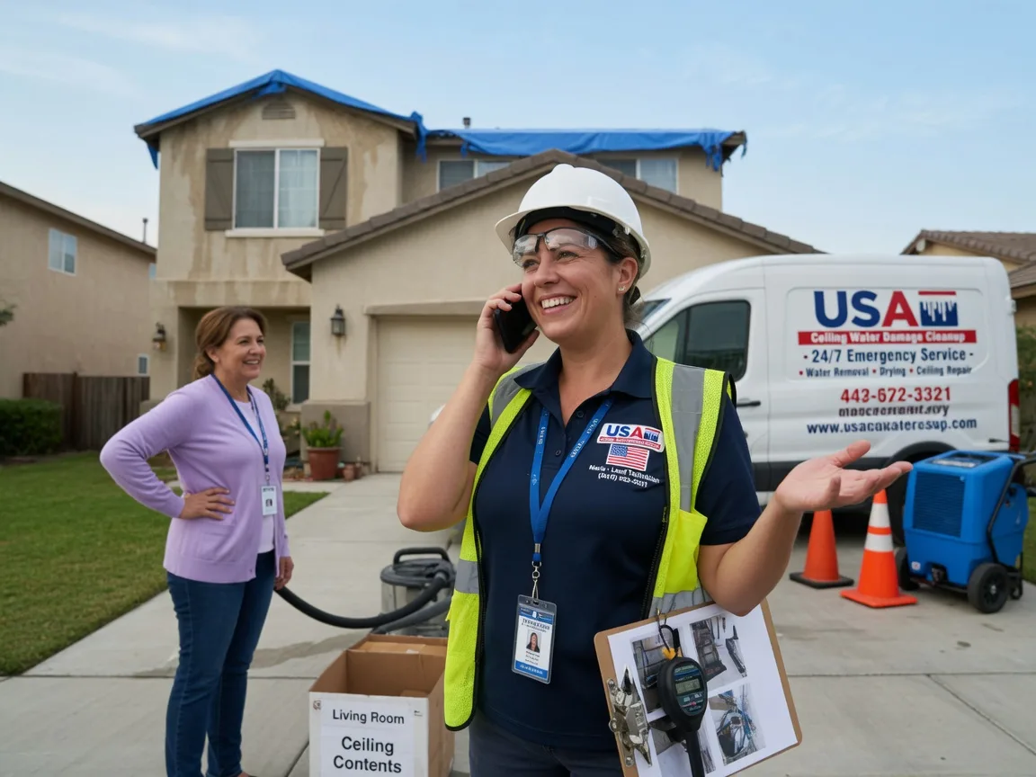 Ceiling Water Damage Restoration Telferner, TX FAQs